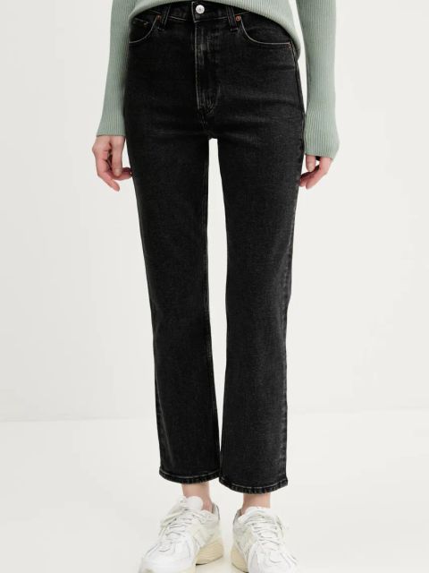 Abercrombie & Fitch jeansy damskie high waist KI155-3406