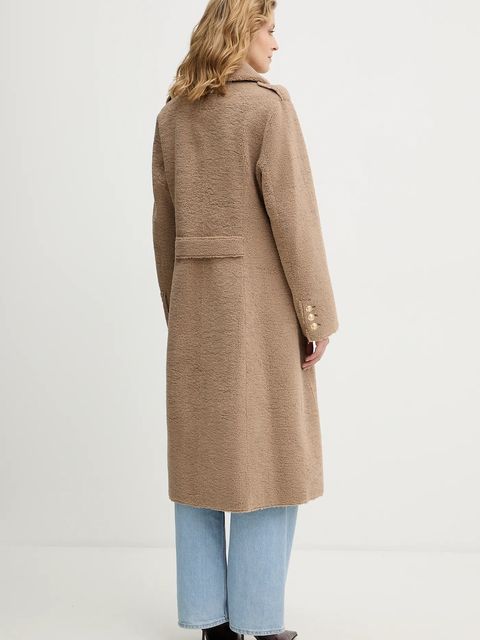 Guess płaszcz LAILA kolor beżowy W5BL62 W4190 - zdjęcie produktu nr 2