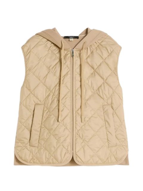 Weekend Max Mara quilted hooded gilet - Neutrals - zdjęcie produktu nr 1