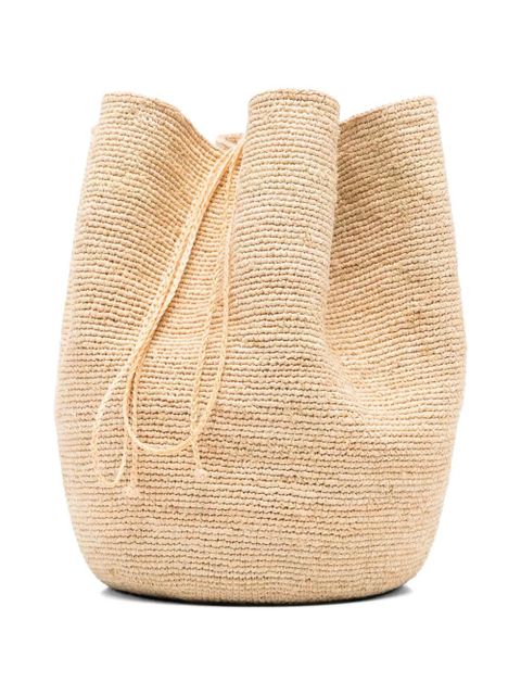 Ruslan Baginskiy tie-detail bucket bag - Neutrals - zdjęcie produktu nr 2