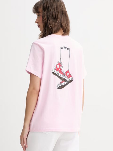 Converse t-shirt damski bawełniany x CHUCKS IN LOVE - zdjęcie produktu nr 2