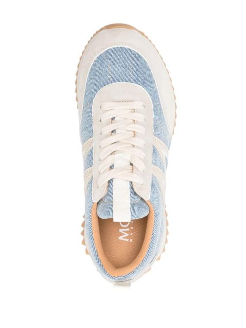 Moncler Pacey denim sneakers - Blue