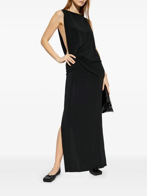 Jacquemus The Peplo maxi dress - Black