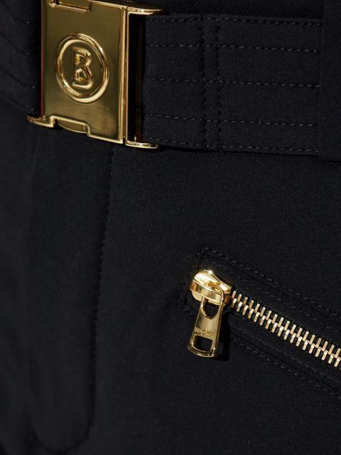 BOGNER Franzi belted zip ski pants - Black