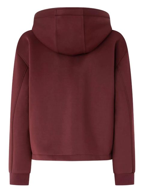 PINKO Arama long-slevee hoodie - Red - zdjęcie produktu nr 2