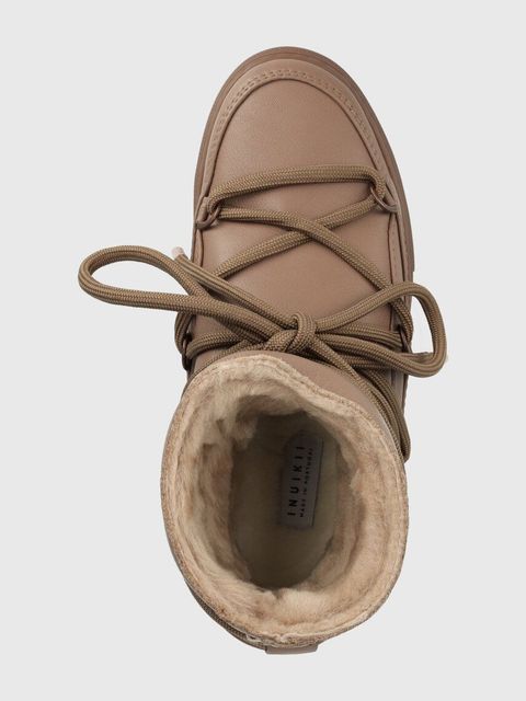 Inuikii śniegowce skórzane Full Leather kolor brązowy 1001.003.0251.163