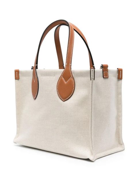 Gucci mini logo-print tote bag - Neutrals