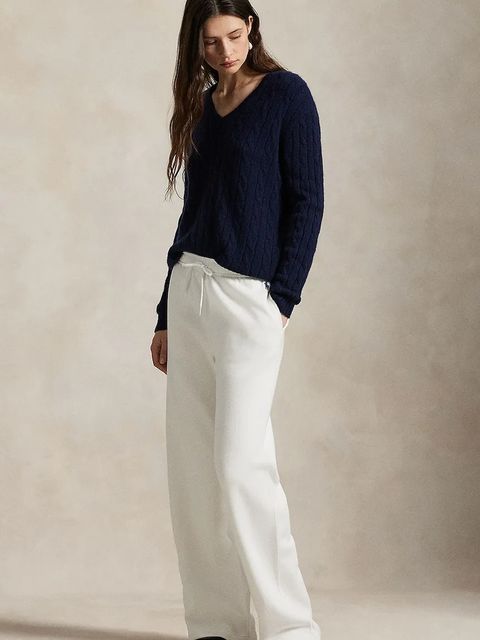 Polo Ralph Lauren spodnie dresowe kolor biały 211977959 - zdjęcie produktu nr 1