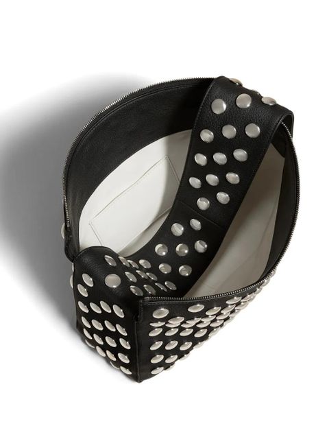 KHAITE Elena studded shoulder bag - Black - zdjęcie produktu nr 2