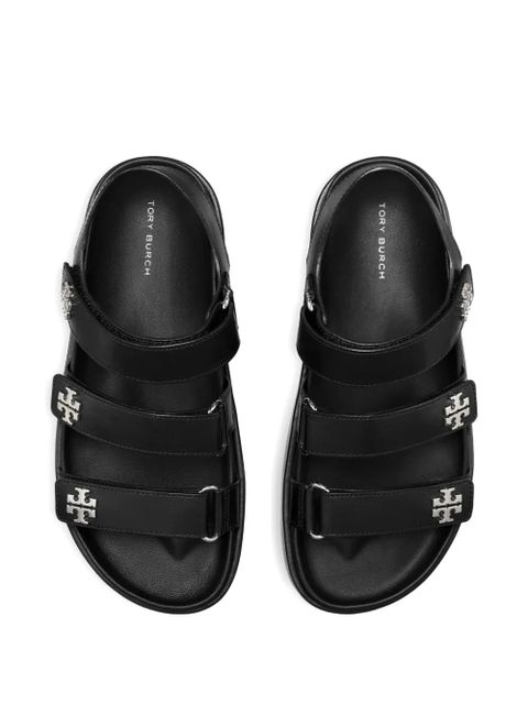 Tory Burch triple strap platform sandals - Black - zdjęcie produktu nr 2