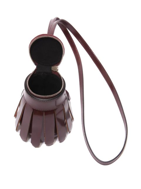 JW Anderson tassel-design leather bag - Red