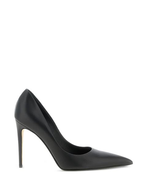Alexander McQueen pointed stiletto leather pumps - Black - zdjęcie produktu nr 1