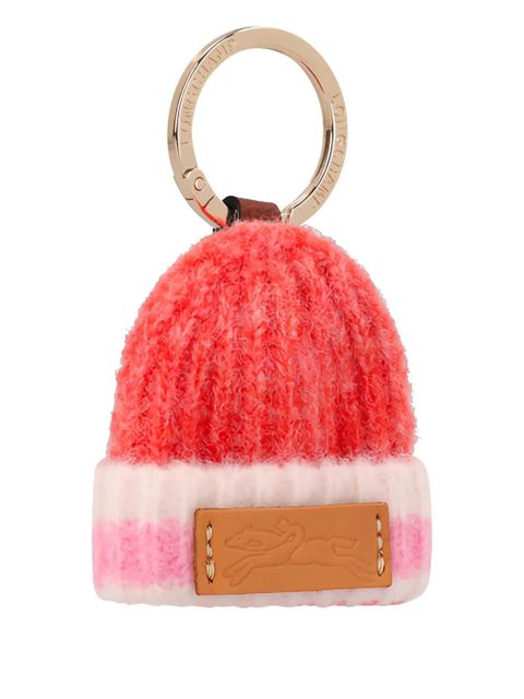 Longchamp logo-patch keyring - Pink - zdjęcie produktu nr 2