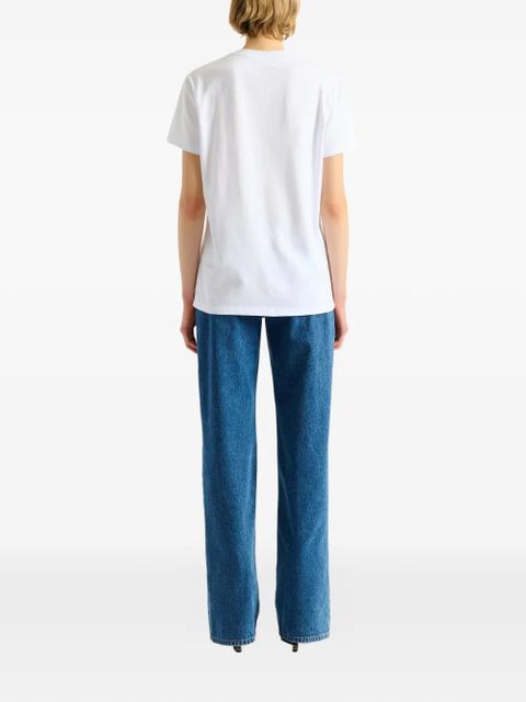 Balmain Balmain Paris embroidered T-shirt - White