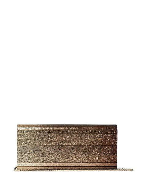 Jimmy Choo Sweetie metallic-finish clutch bag - Gold - zdjęcie produktu nr 2