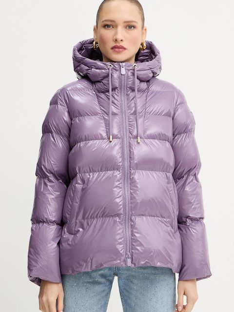 Pinko kurtka kolor fioletowy zimowa 101597 A2P7 - zdjęcie produktu nr 1