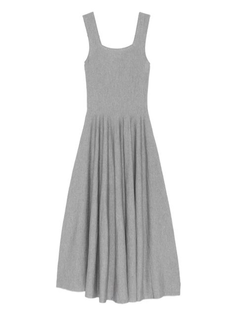 KHAITE Jodie midi dress - Grey - zdjęcie produktu nr 1