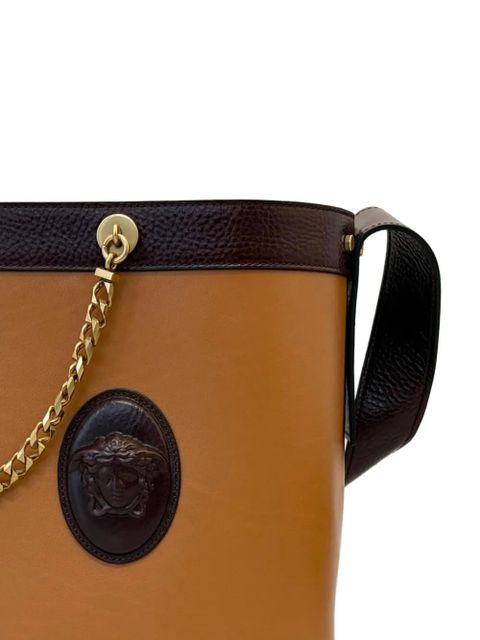 Versace small Medusa chain bucket bag - Neutrals - zdjęcie produktu nr 2