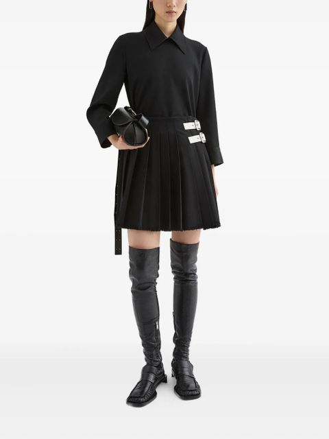 Jil Sander wool blouse - Black