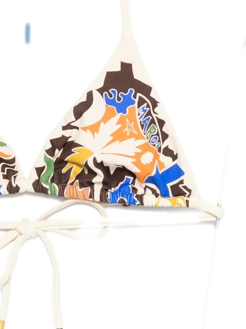 ALEMAIS Maroc triangle bikini top - Neutrals