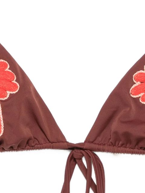 Johanna Ortiz Heatwave bikini top - Brown
