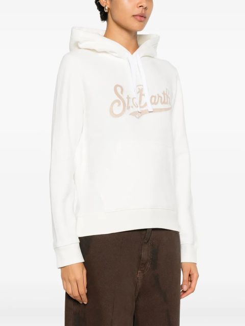 MC2 Saint Barth Virginia logo sweatshirt - White