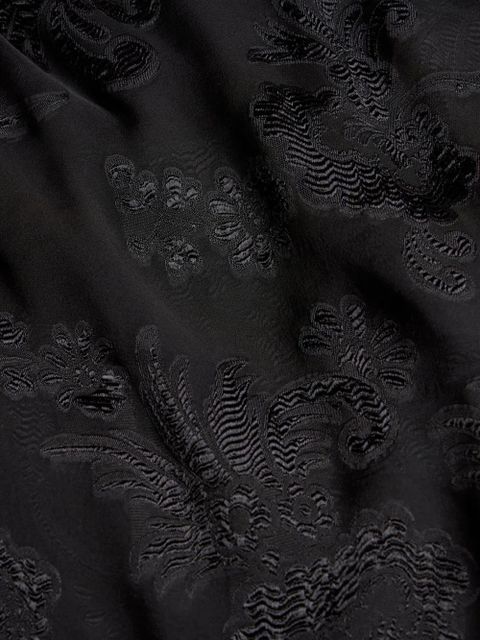 ETRO chiffon midi dress - Black