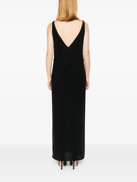 Magda Butrym crepe maxi dress - Black