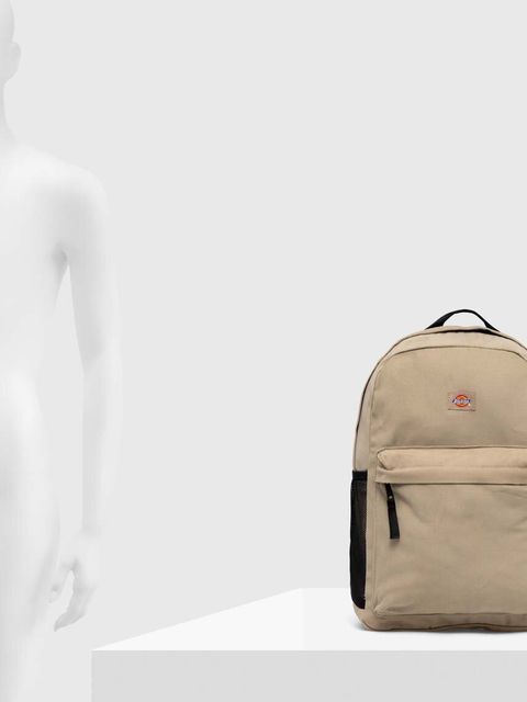Dickies plecak kolor beżowy duży gładki
