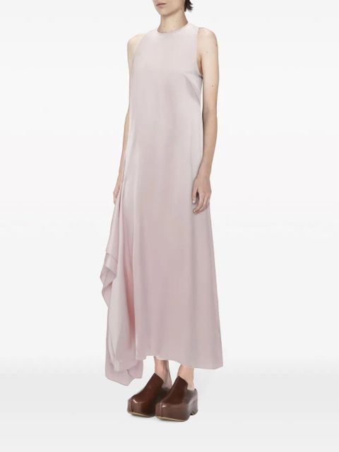 JW Anderson sleeveless draped midi dress - Pink
