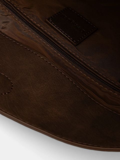 Desigual torebka NEW PATCH 2 CHOCO kolor brązowy 25WAXPBP