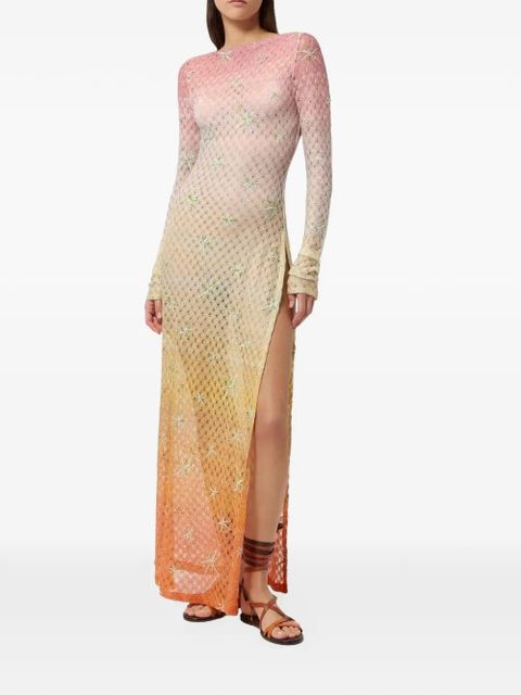 Missoni long cover-up dress - Orange - zdjęcie produktu nr 2