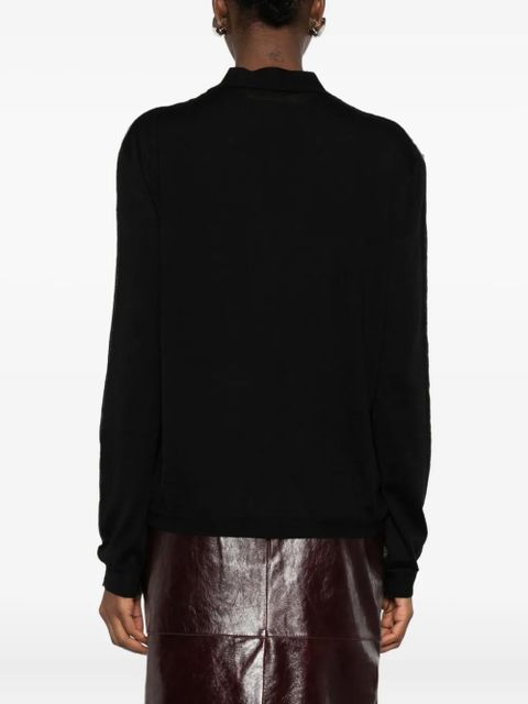 Marni contrast-panel button cardigan - Grey - zdjęcie produktu nr 2