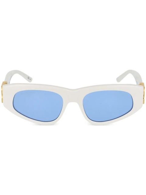 Balenciaga Eyewear Dinasty BB cat-eye frame sunglasses - White - zdjęcie produktu nr 1