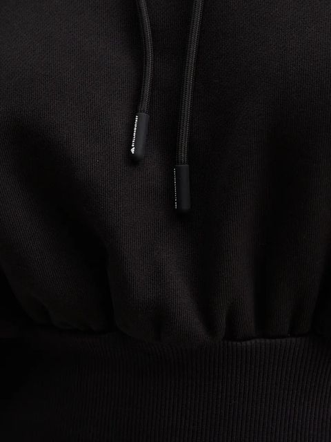 adidas by Stella McCartney bluza dresowa kolor czarny z kapturem gładka JG1543