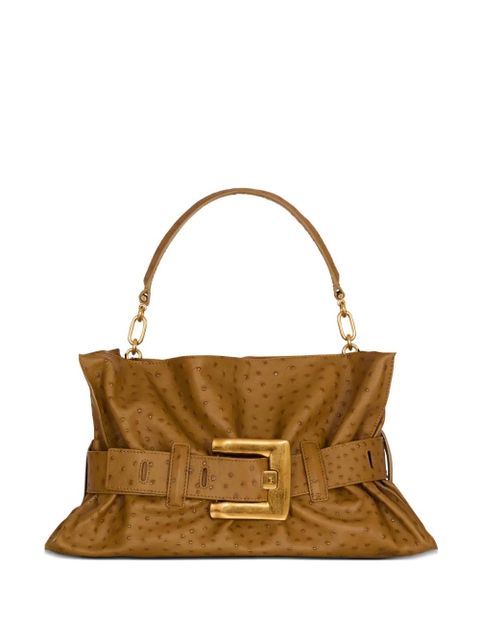 Balmain medium Anthem belt-detail Shoulder Bag - Brown - zdjęcie produktu nr 1