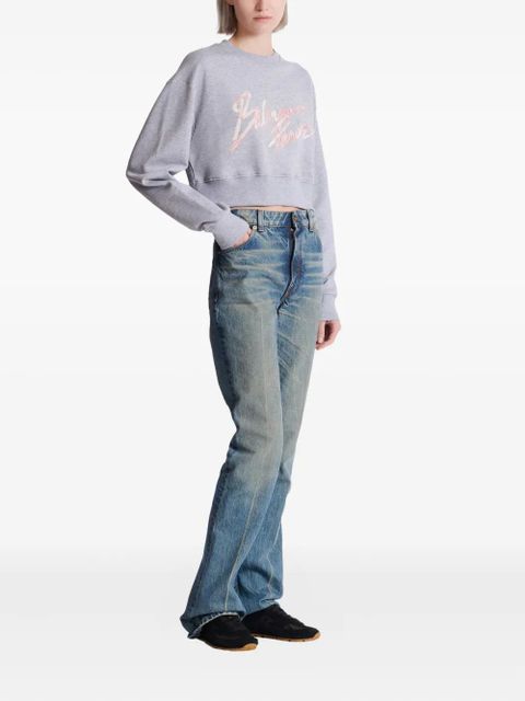 Balmain printed sweatshirt - Grey - zdjęcie produktu nr 2