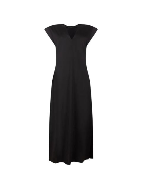 Weekend Max Mara V-neck dress - Black - zdjęcie produktu nr 1