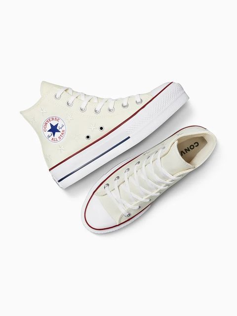 Converse trampki Chuck Taylor All Star Lift kolor biały A15538C
