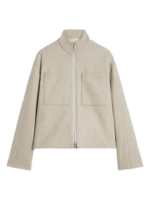 JIL SANDER+ wool felted jacket - Neutrals - zdjęcie produktu nr 1