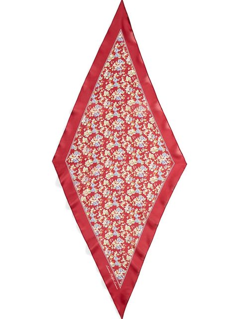 Lauren Ralph Lauren szalik damski jedwabny - zdjęcie produktu nr 1