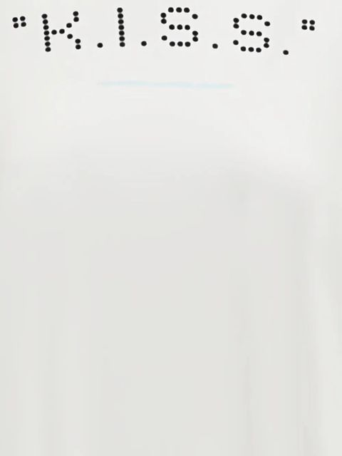 Off-White crew-neck T-shirt - zdjęcie produktu nr 2