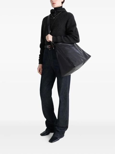 LEMAIRE belted shoulder bag - Brown - zdjęcie produktu nr 2