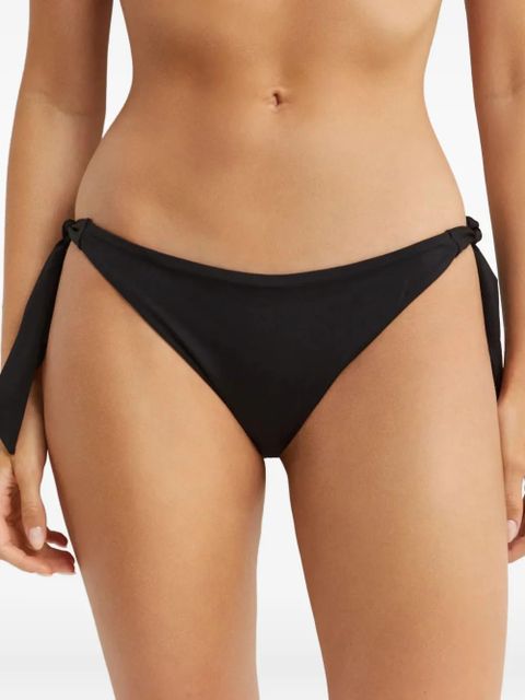 Max Mara Samuela tie-side bikini bottoms - Black
