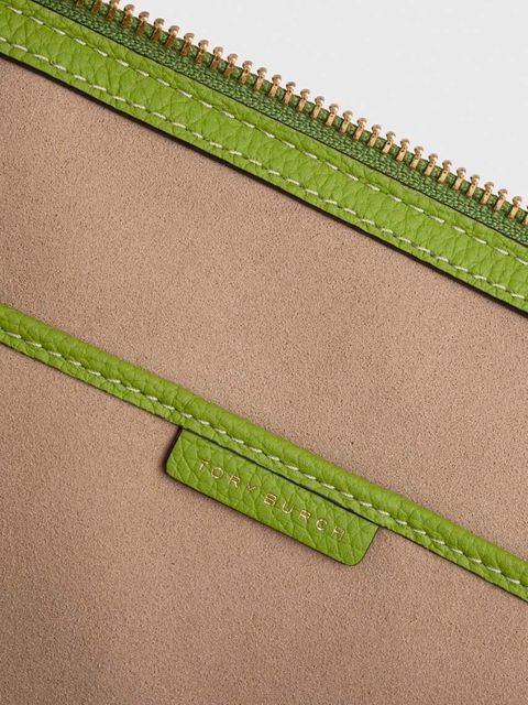 Tory Burch torebka skórzana Mini Pebbled Swing