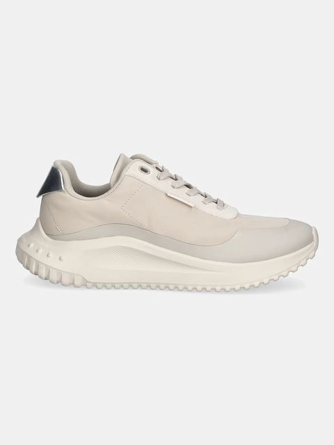 Calvin Klein sneakersy EVA RUNNER LACE UP MAT MIX damskie kolor beżowy YW0YW02016 - zdjęcie produktu nr 2