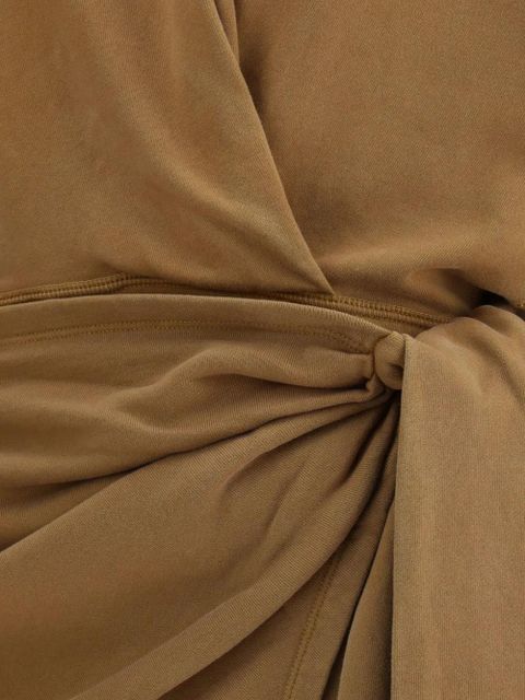 MARANT ÉTOILE Sandrina wrap midi dress - Brown