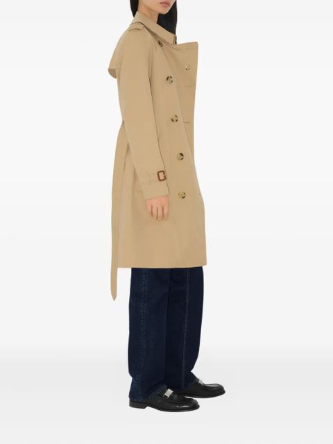 Burberry double-breasted belted trench coat - Neutrals - zdjęcie produktu nr 2