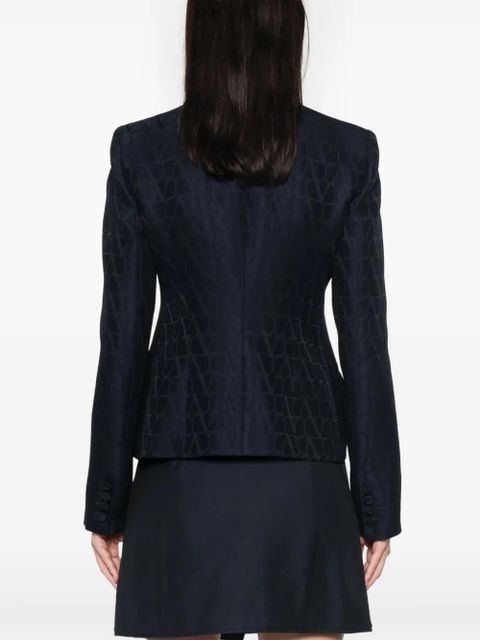 Valentino Garavani Toile Iconographe blazer - Blue