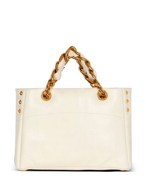 Balmain 1945 Soft Small shoulder bag - White - zdjęcie produktu nr 2
